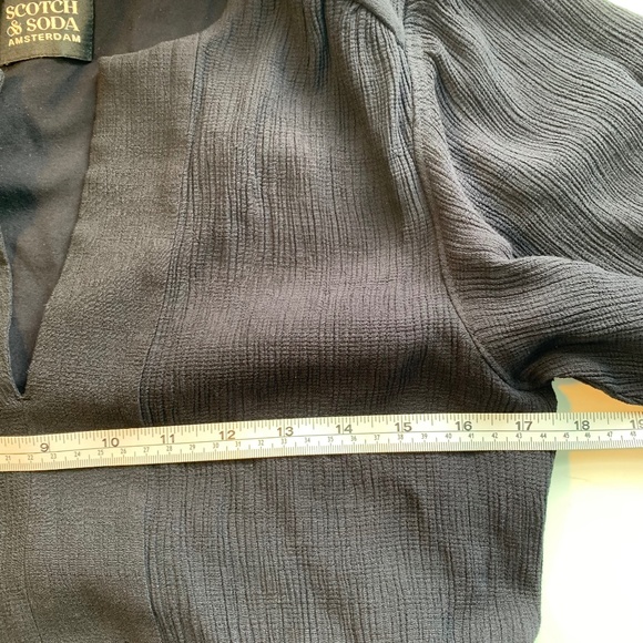 Scotch & Soda Amsterdam – Black Capsule Wardrobe Dress with Pockets (Size M) - Picture 9 of 10